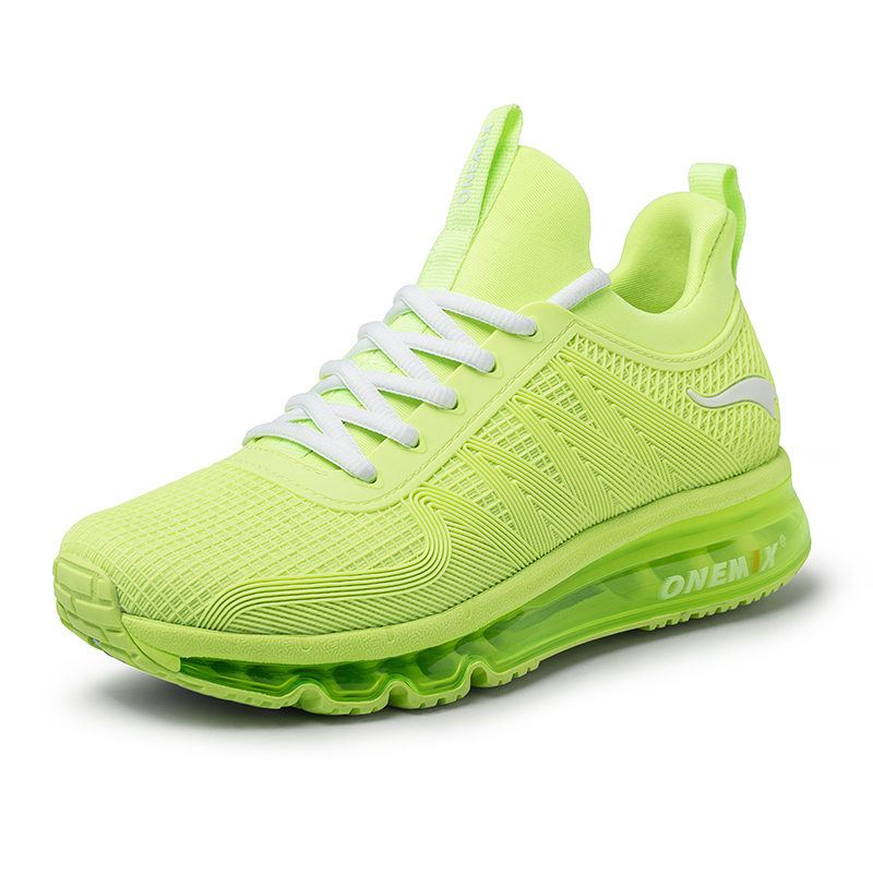 Lime Lightweight Sneakers ONEMIX Tuesday Women's Running Shoes