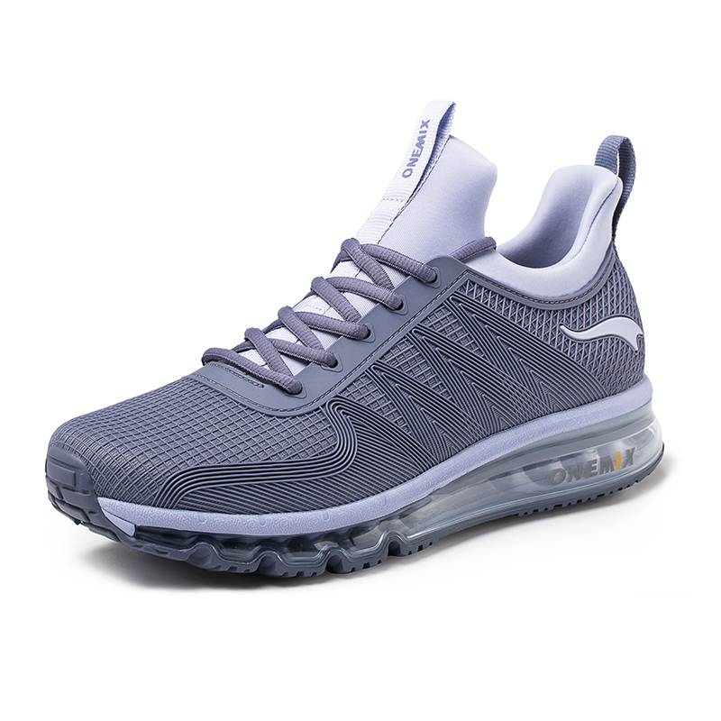 Gray Walking Sneakers Onemix Tuesday Unisex Air Cushion Shoes