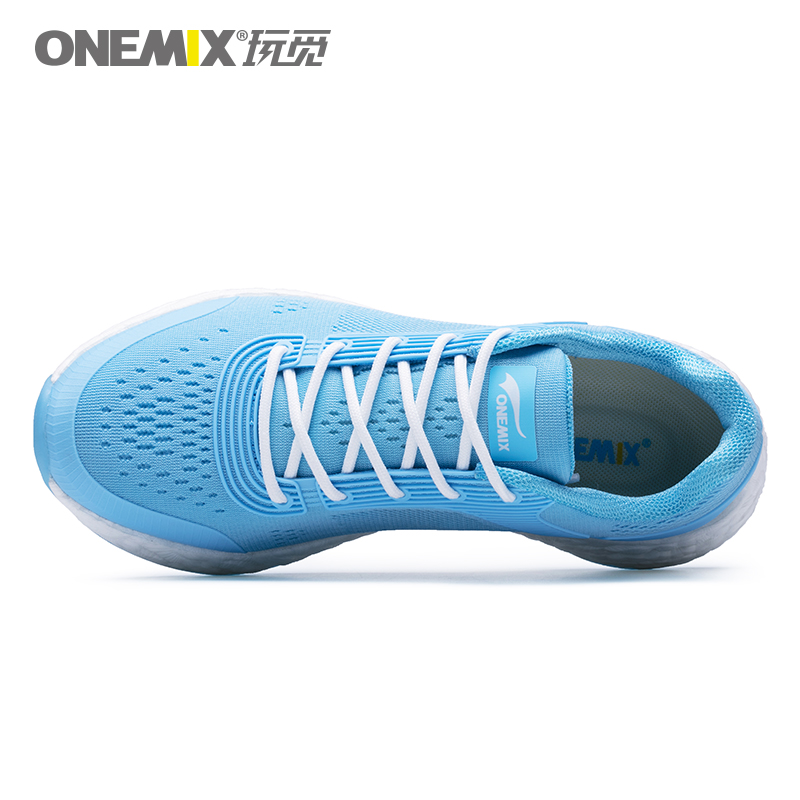 Sky Blue Energy Shoes ONEMIX Women's Rebound-58 Outsole Sneakers