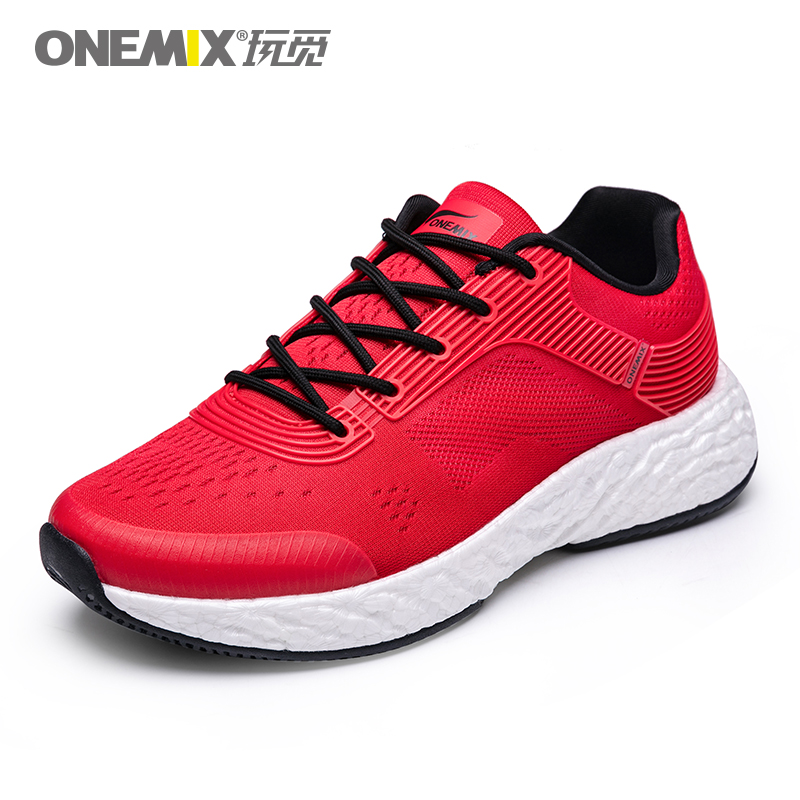 Red Energy Shoes ONEMIX Men's Rebound-58 Outsole Sneakers