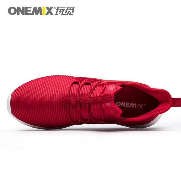 Red Super Light Sneakers ONEMIX Lovers Jogging Shoes