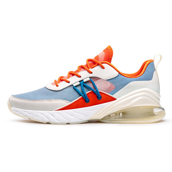Orange/White Jogging Shoes ONEMIX Lovers Outdoor Sneakers - Click Image to Close