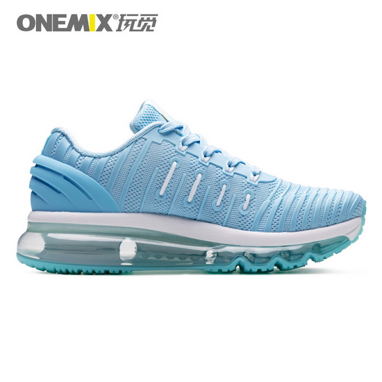 LightBlue Training Shoes ONEMIX Women's Windseeker Sneakers - Click Image to Close