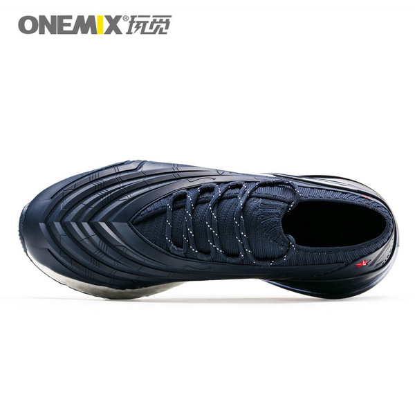 Dark Blue Saturday Shoes ONEMIX Athletic Men's Fighter Sneakers - Click Image to Close