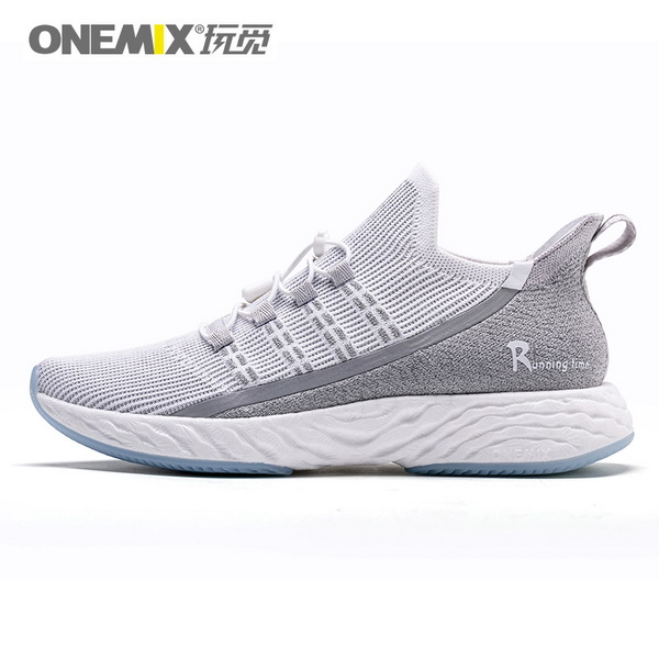 Light Gray Sunday Men's Shoes ONEMIX Sport Women's Sneakers - Click Image to Close