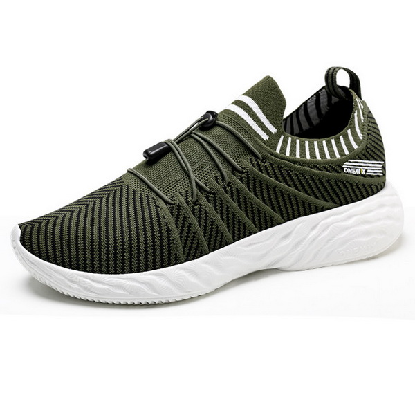Green/White Summer Air Sole Shoes ONEMIX Men's 350 Sneakers