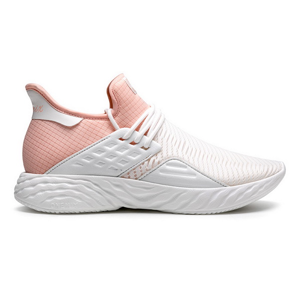 White Pink Autumn Vulcanized Shoes ONEMIX Women's 360 Sneakers - Click Image to Close