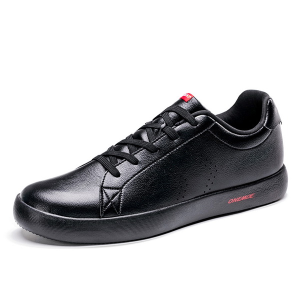 Full Black Casual Men's Shoes ONEMIX Women's College Style Sneakers