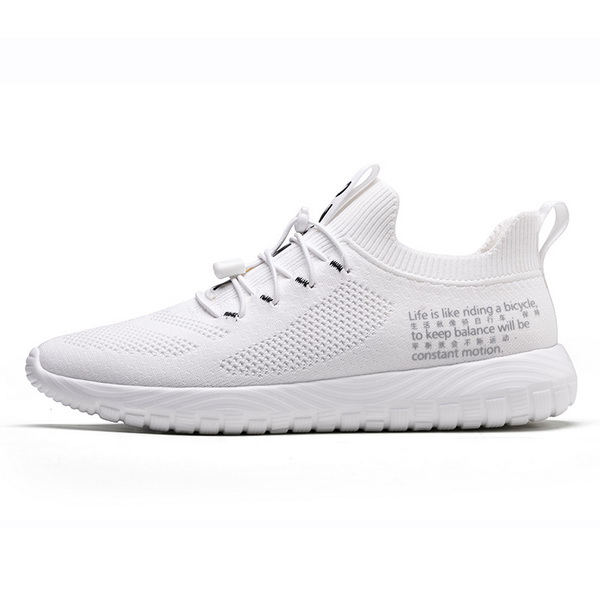 White Simple Women's Shoes ONEMIX Outdoor Men's Sneakers - Click Image to Close