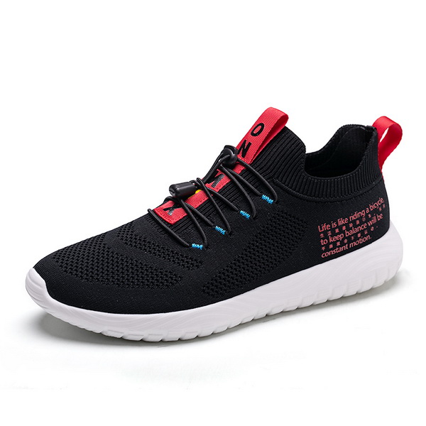 Black/Red Simple Women's Shoes ONEMIX Vulcanized Men's Sneakers