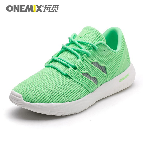 Green April Sneakers ONEMIX Mesh Vamp Women's Fresh Shoes