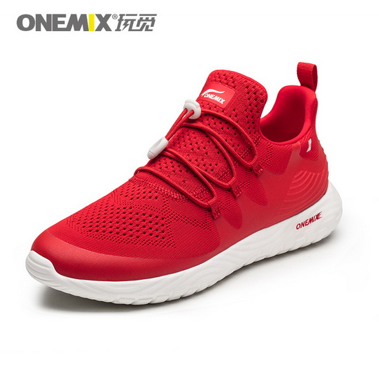 Red Listener Women's Sneakers ONEMIX Men's Cool Shoes