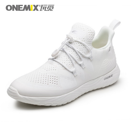 White Listener Women's Sneakers ONEMIX Men's Running Shoes