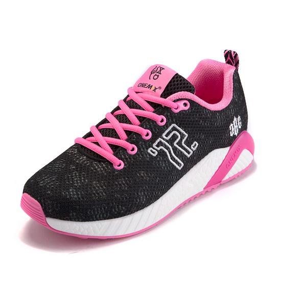 Black/Pink Goku Sneakers ONEMIX Women's Running Shoes