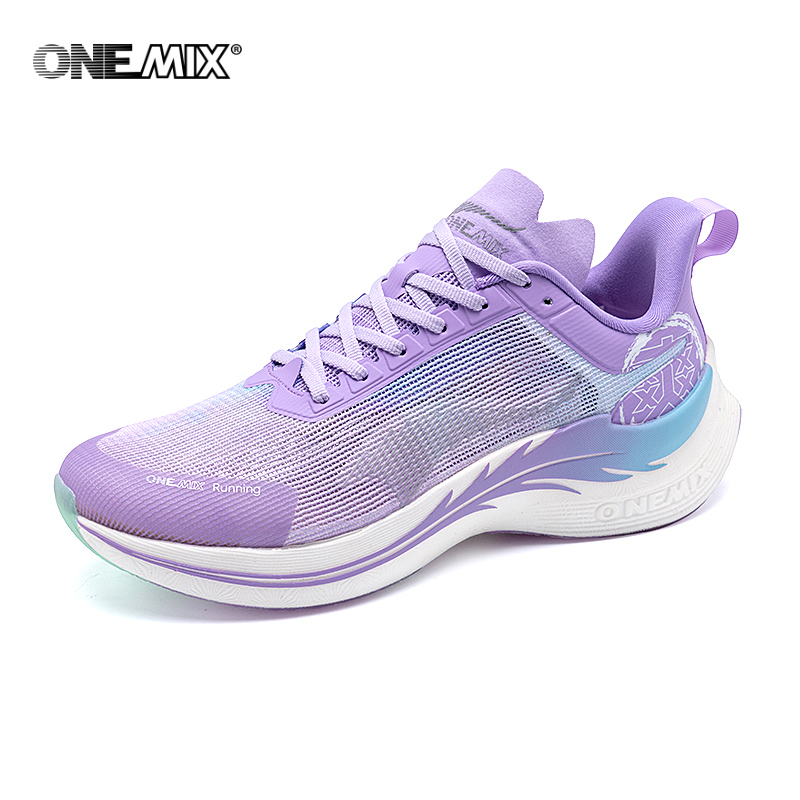 Purple Wing Pro Workout Shoes ONEMIX Sneakers for Men Women