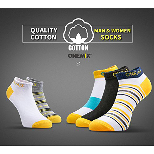 ONEMIX Men's Women's Sports Running Socks 7-pairs Weekly Set