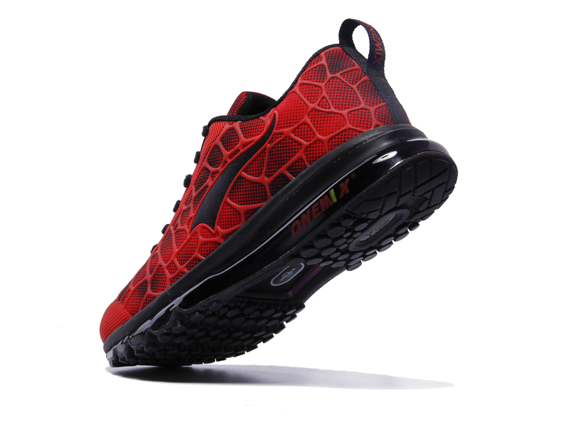 Red/Black Monday ONEMIX Men's Lightweight Running Shoes