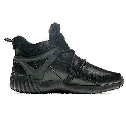 Black Warm Boots ONEMIX Unisex Winter Snow Shoes