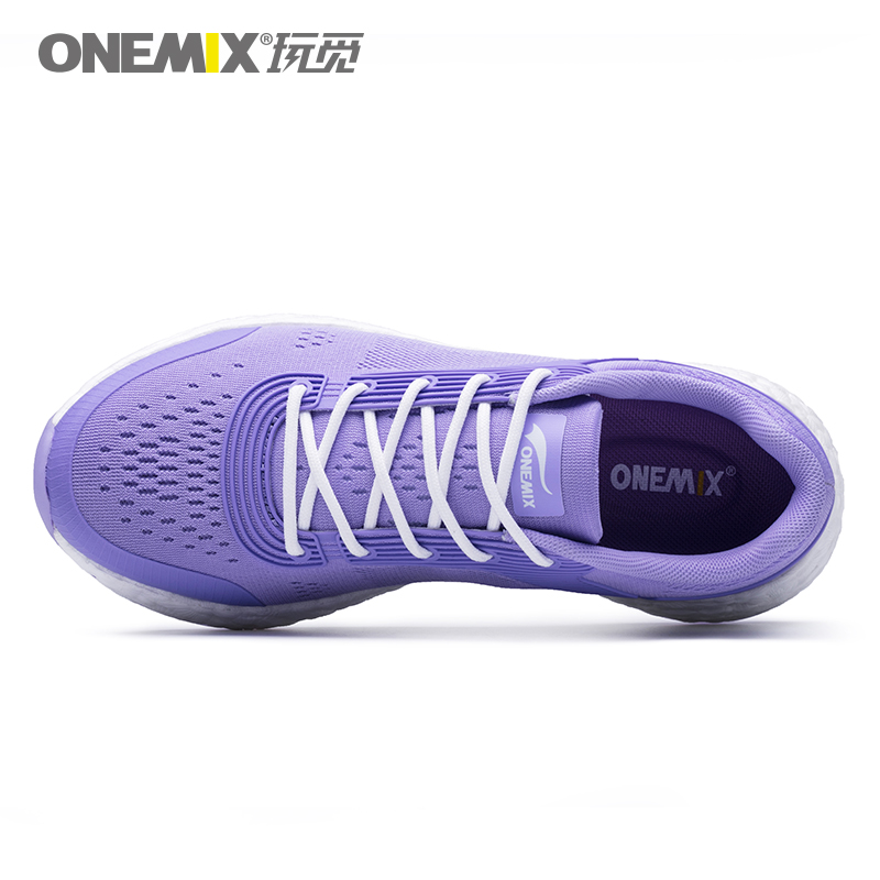 Mauve Energy Shoes ONEMIX Women's Rebound-58 Outsole Sneakers