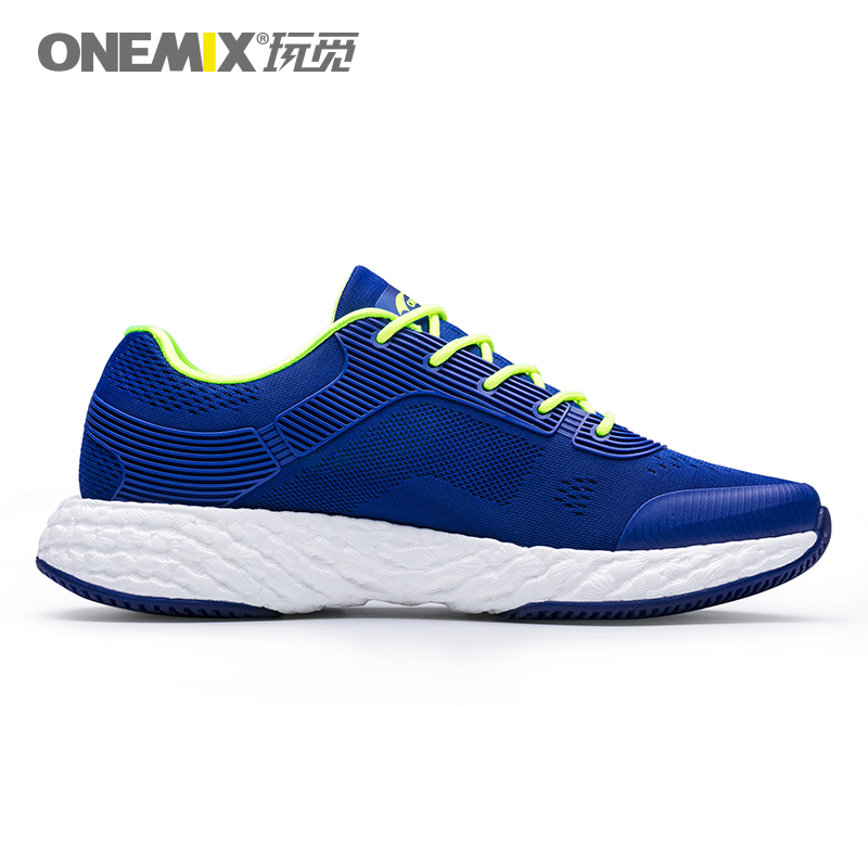 Blue Energy Shoes ONEMIX Men's Rebound-58 Outsole Sneakers