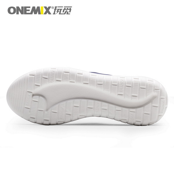 Silver Grey High Elastic Sneakers ONEMIX Unisex Jogging Shoes - Click Image to Close