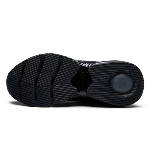 Pure Black Winter Sneakers ONEMIX Sport Unisex 270 Shoes