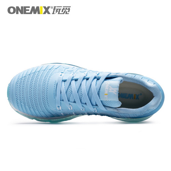 LightBlue Training Shoes ONEMIX Women's Windseeker Sneakers - Click Image to Close