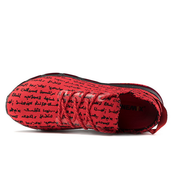 Red/Black Casual Women's Shoes ONEMIX Men's Retro Sneakers