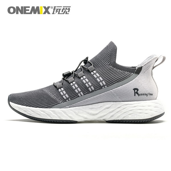 Dark Gray Sunday Sneakers ONEMIX Jogging Men's Shoes