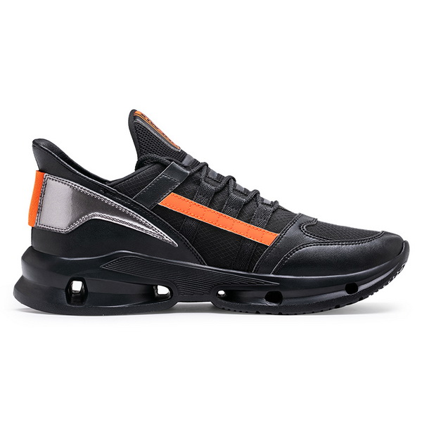 Black Orange Vintage Sneakers ONEMIX Men's Tennis Shoes