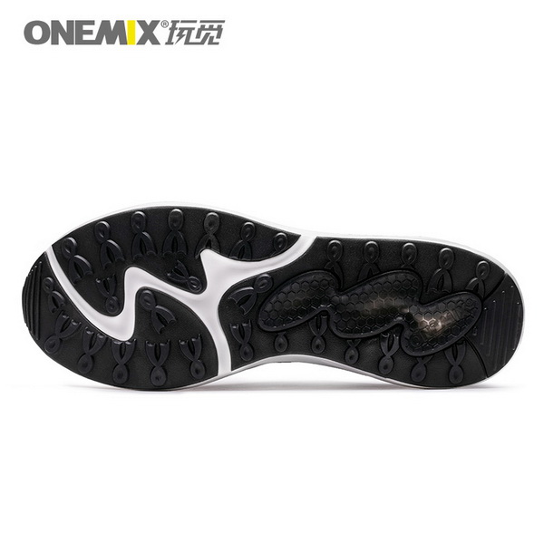 Black Classic Men's Shoes ONEMIX Breathable Women's Sneakers