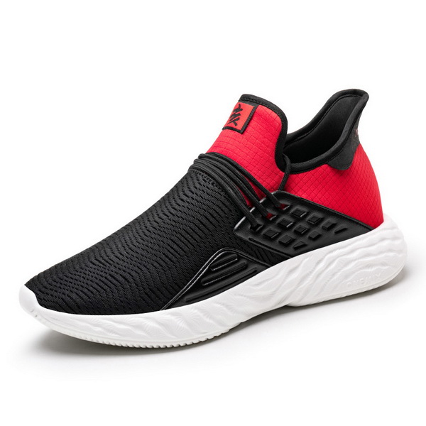 Black Red Autumn Sneakers ONEMIX Comfortable Men's 360 Shoes - Click Image to Close