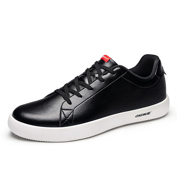 Black White Flats Women's Sneakers ONEMIX Men's College Style Shoes