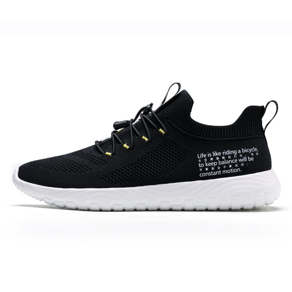 Black/White Simple Men's Sneakers ONEMIX Women's Jogging Shoes