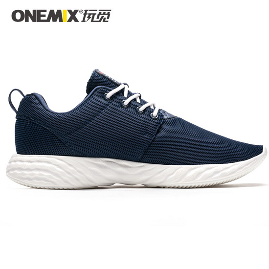 Blue Venus Men's Shoes ONEMIX Jogging Breathable Sneakers - Click Image to Close