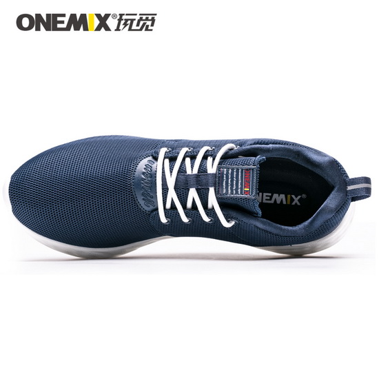 Blue Venus Men's Shoes ONEMIX Jogging Breathable Sneakers - Click Image to Close