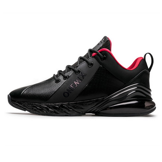 Black/Red Men's Sneakers ONEMIX Jupiter Women's Running Shoes - Click Image to Close