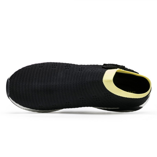 Black/Yellow Cool Women's Sneakers ONEMIX Men's Socks-like Shoes