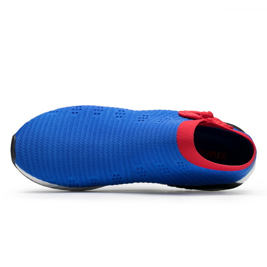 Blue/Red Outdoor Men's Shoes ONEMIX Women's Socks-like Sneakers - Click Image to Close