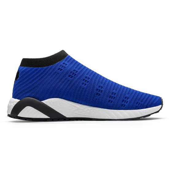 Blue/Black Knitted Vamp Sneakers ONEMIX Men's Socks-like Shoes
