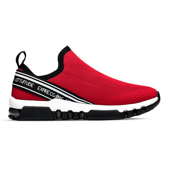 Red February Shoes ONEMIX Breathable Men's 280 Sneakers - Click Image to Close