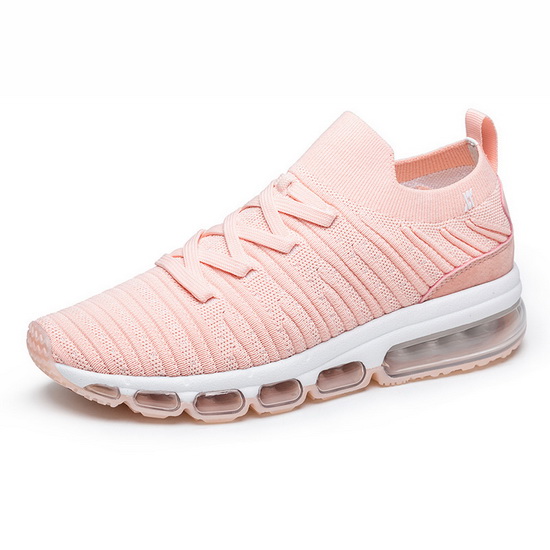 Pink/White March Sneakers ONEMIX Mesh Women's Shoes - Click Image to Close