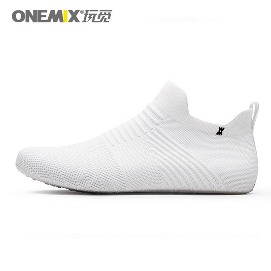 White Women's ONEMIX High-elastic Men's Inner Socks-slipper - Click Image to Close