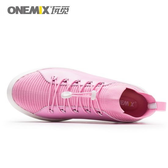 Pink Cetus Walking Shoes ONEMIX Women's Skateboarding Sneakers - Click Image to Close