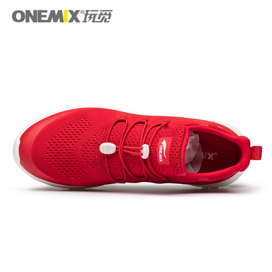 Red Listener Women's Sneakers ONEMIX Men's Cool Shoes