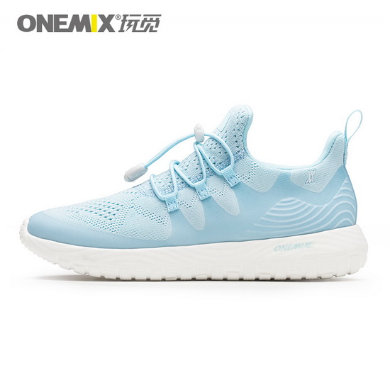 Skyblue Listener Shoes ONEMIX Women's Outdoor Sneakers - Click Image to Close