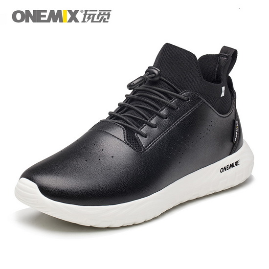 Black/White August Men's Shoes ONEMIX Women's 3 in 1 Set Sneakers - Click Image to Close