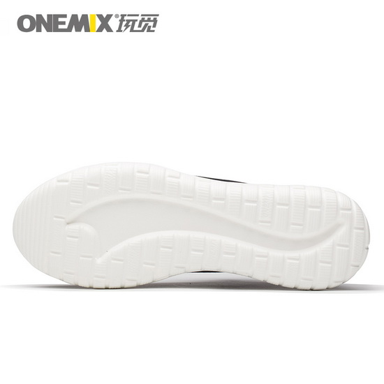 Black/White August Men's Shoes ONEMIX Women's 3 in 1 Set Sneakers - Click Image to Close