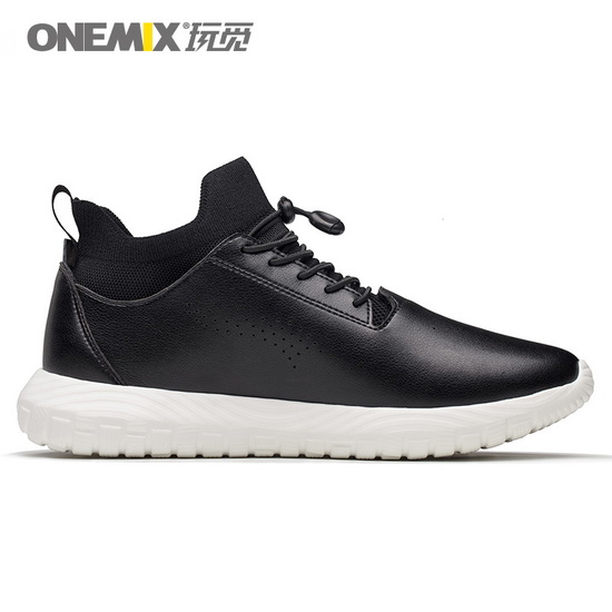 Black/White August Men's Shoes ONEMIX Women's 3 in 1 Set Sneakers