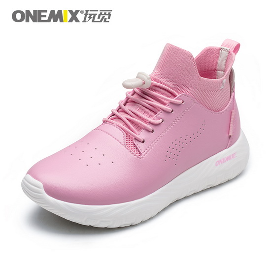 Pink August Sneakers ONEMIX Light Women's 3 in 1 Set Shoes - Click Image to Close